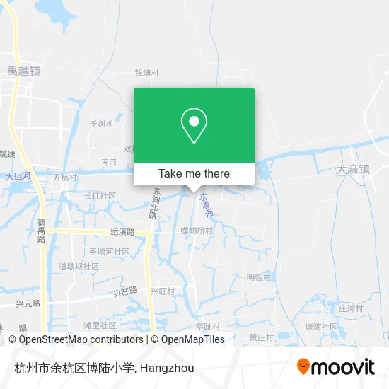 杭州市余杭区博陆小学 map