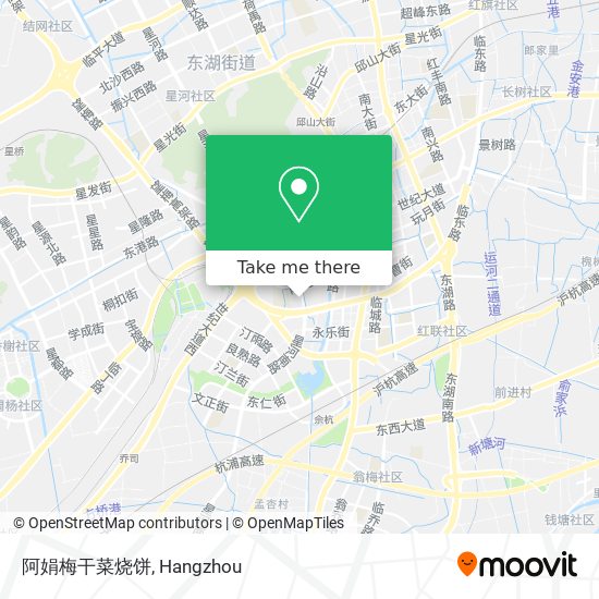 阿娟梅干菜烧饼 map