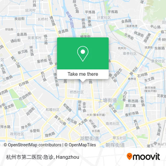 杭州市第二医院-急诊 map