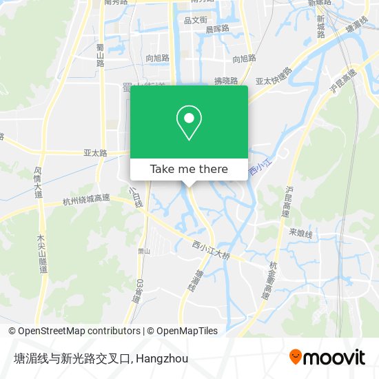 塘湄线与新光路交叉口 map