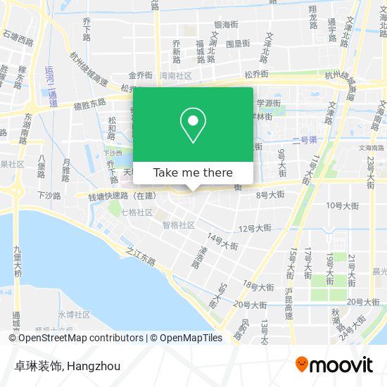 卓琳装饰 map