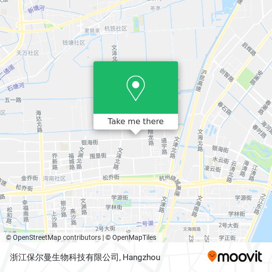 浙江保尔曼生物科技有限公司 map
