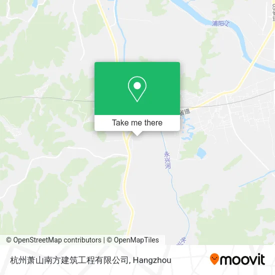 杭州萧山南方建筑工程有限公司 map