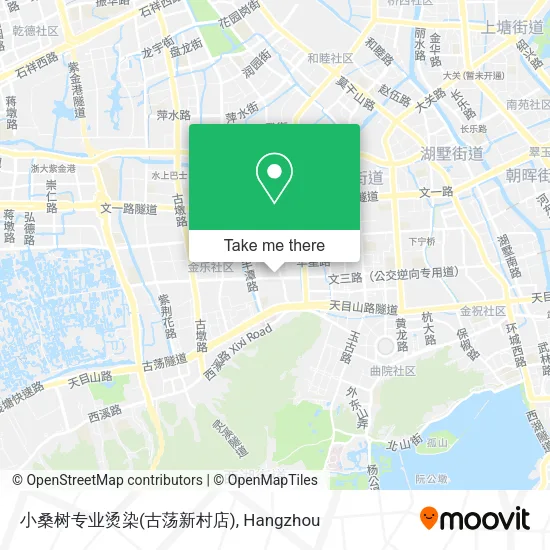 小桑树专业烫染(古荡新村店) map