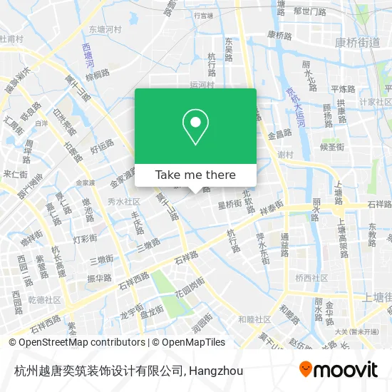 杭州越唐奕筑装饰设计有限公司 map