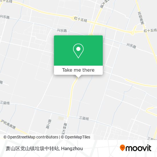 萧山区党山镇垃圾中转站 map