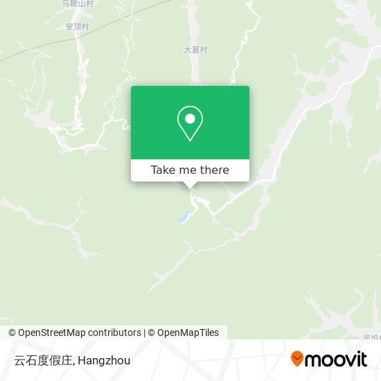 云石度假庄 map