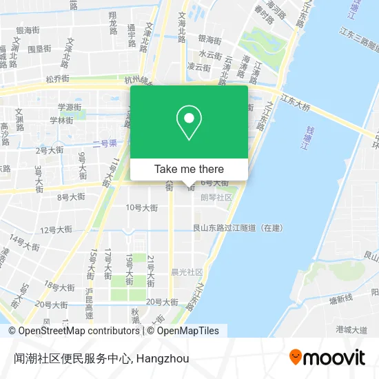 闻潮社区便民服务中心 map