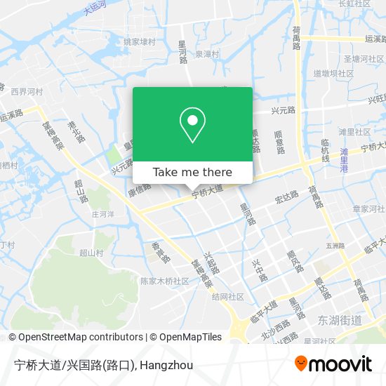 宁桥大道/兴国路(路口) map