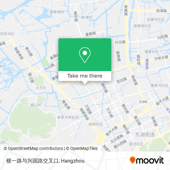 横一路与兴国路交叉口 map