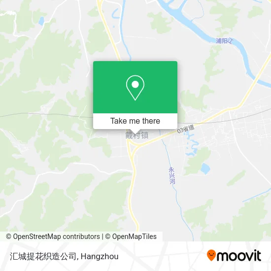 汇城提花织造公司 map
