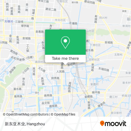 新东亚木业 map