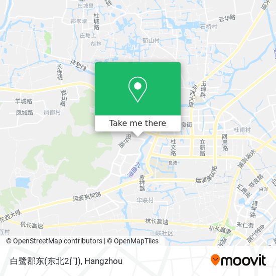 白鹭郡东(东北2门) map