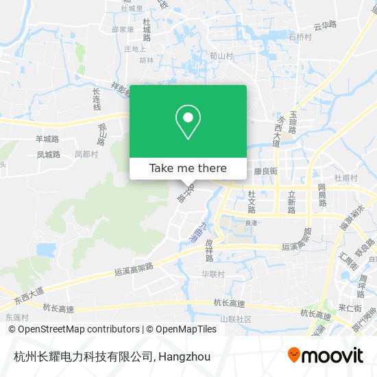 杭州长耀电力科技有限公司 map