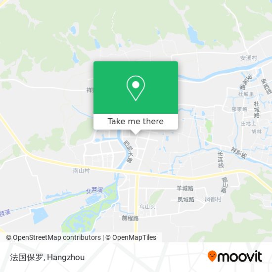法国保罗 map