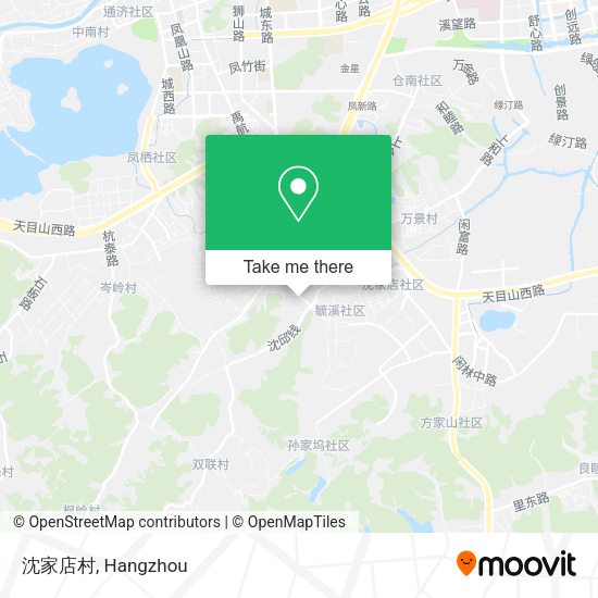 沈家店村 map