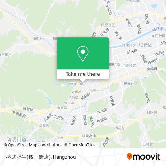 盛武肥牛(钱王街店) map
