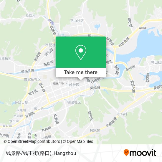 钱景路/钱王街(路口) map