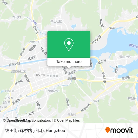 钱王街/锦桥路(路口) map