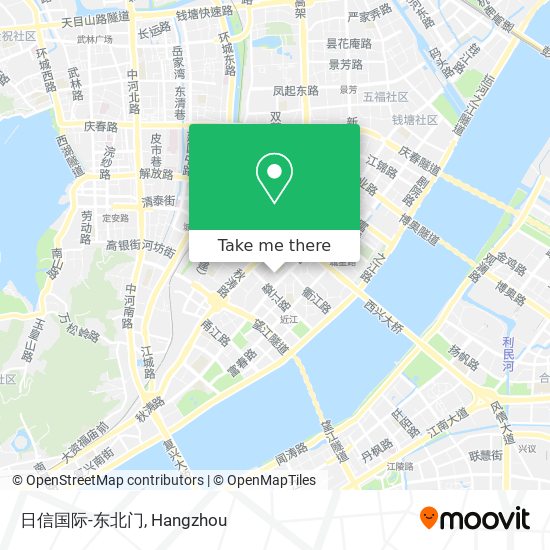 日信国际-东北门 map