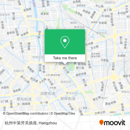 杭州中策开关插座 map