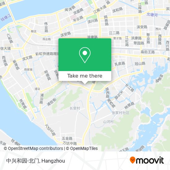 中兴和园-北门 map