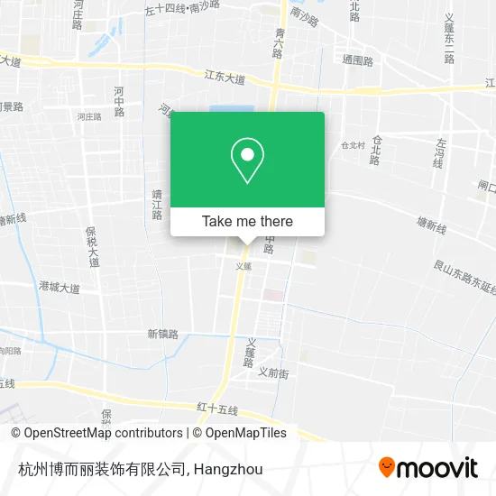 杭州博而丽装饰有限公司 map