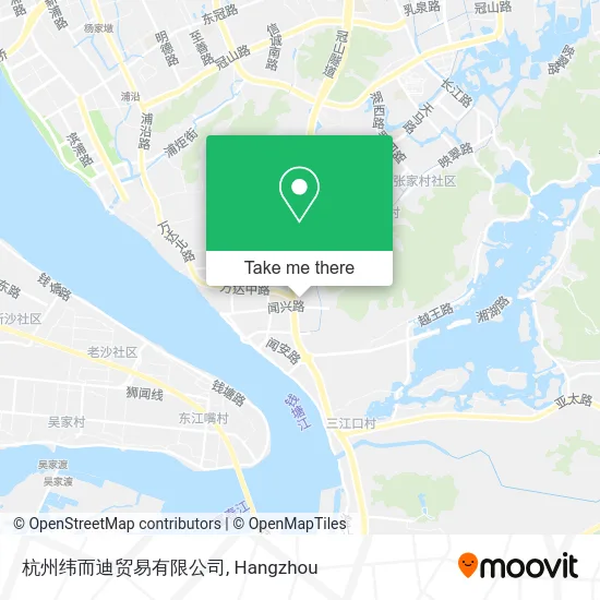 杭州纬而迪贸易有限公司 map
