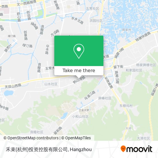 禾束(杭州)投资控股有限公司 map
