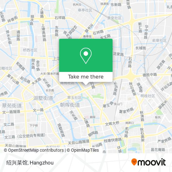 绍兴菜馆 map