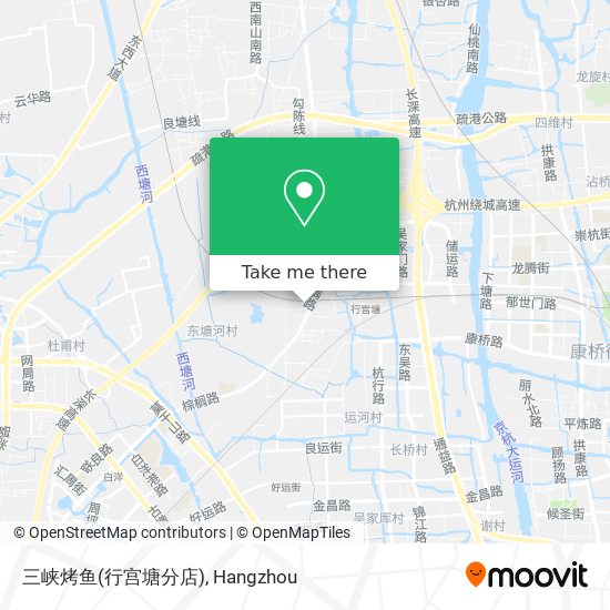三峡烤鱼(行宫塘分店) map