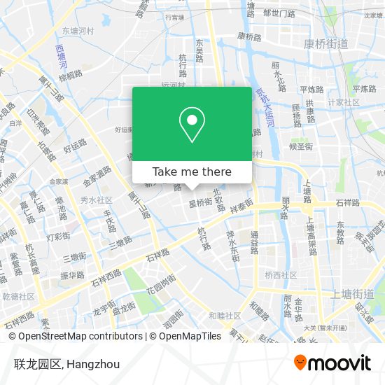 联龙园区 map