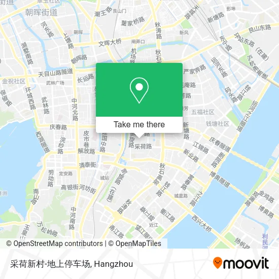 采荷新村-地上停车场 map