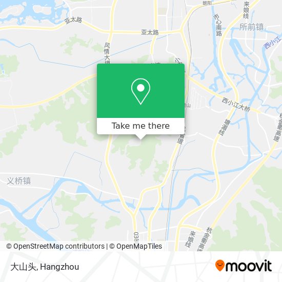 大山头 map