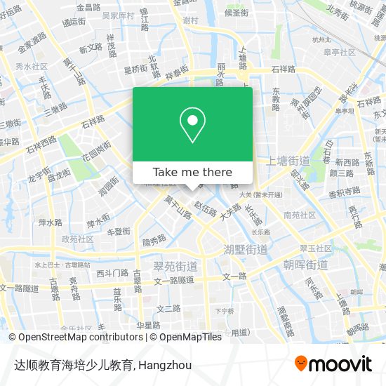 达顺教育海培少儿教育 map