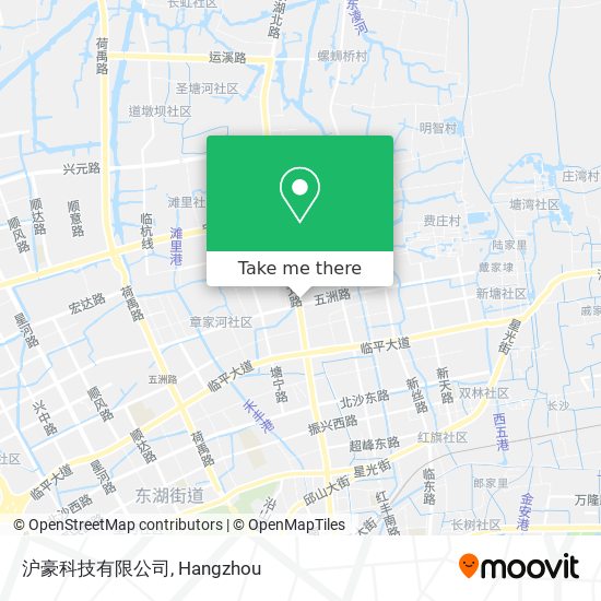 沪豪科技有限公司 map