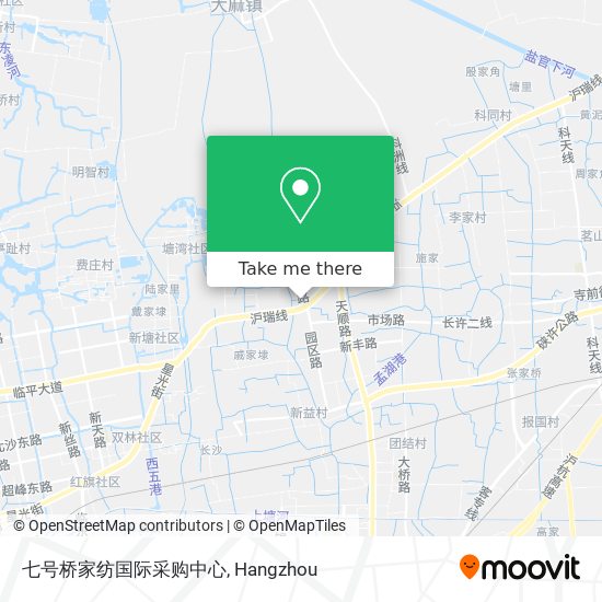 七号桥家纺国际采购中心 map