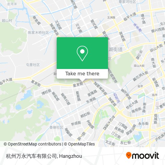 杭州万永汽车有限公司 map