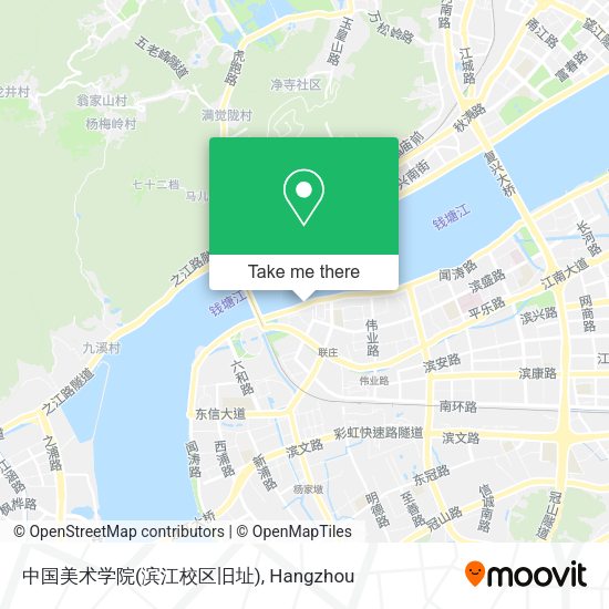 中国美术学院(滨江校区旧址) map