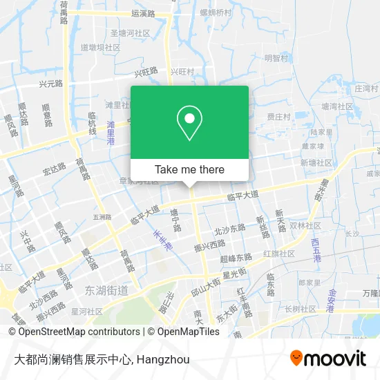 大都尚澜销售展示中心 map