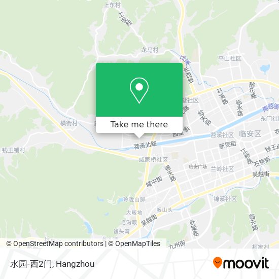 水园-西2门 map