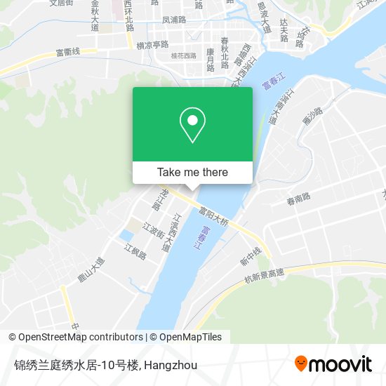 锦绣兰庭绣水居-10号楼 map