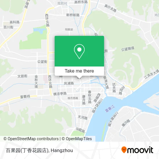 百果园(丁香花园店) map