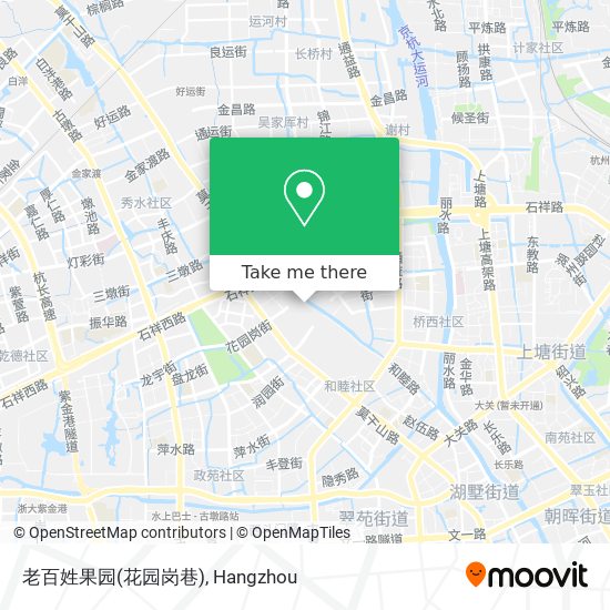 老百姓果园(花园岗巷) map