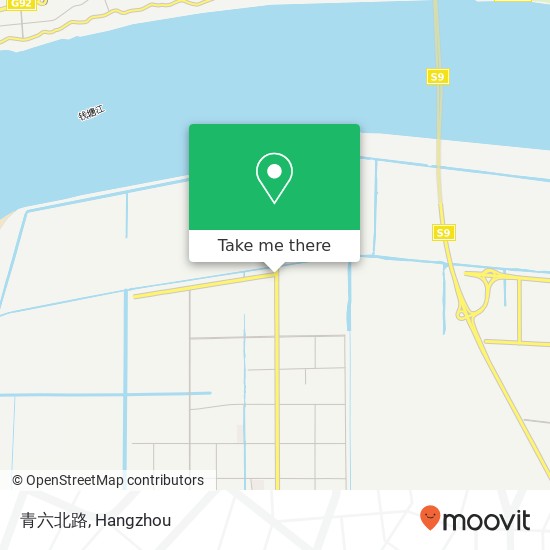 青六北路 map