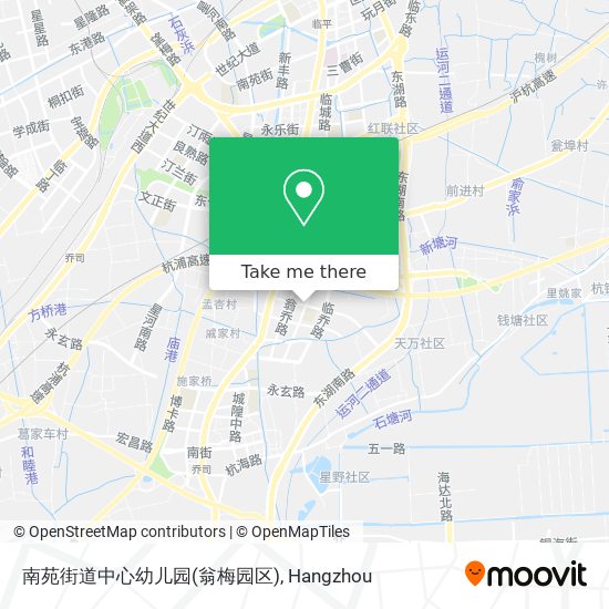 南苑街道中心幼儿园(翁梅园区) map