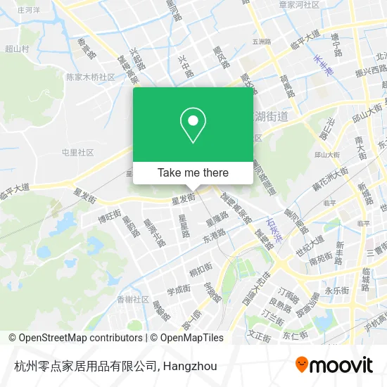 杭州零点家居用品有限公司 map
