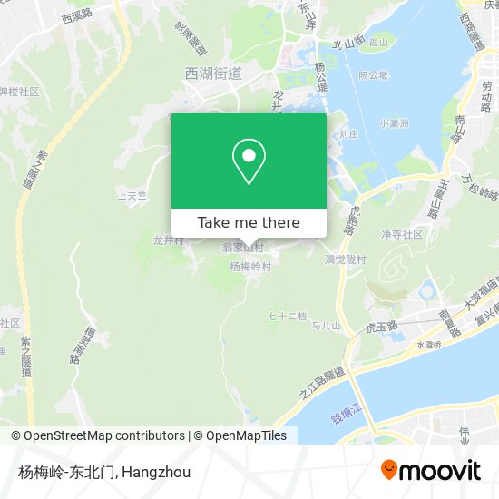 杨梅岭-东北门 map