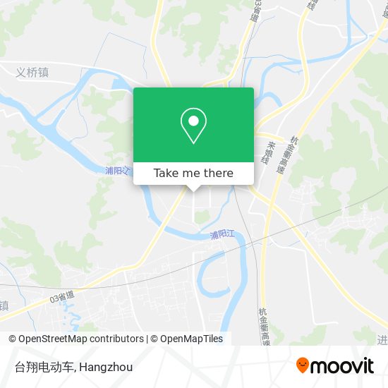 台翔电动车 map