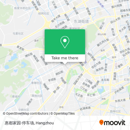 惠都家园-停车场 map